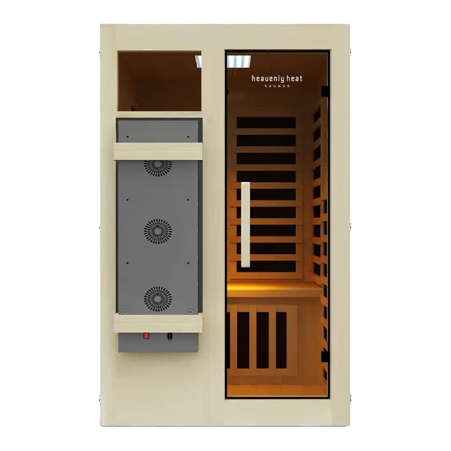 Heavenly Heat 2-Person Red Light & Infrared Sauna