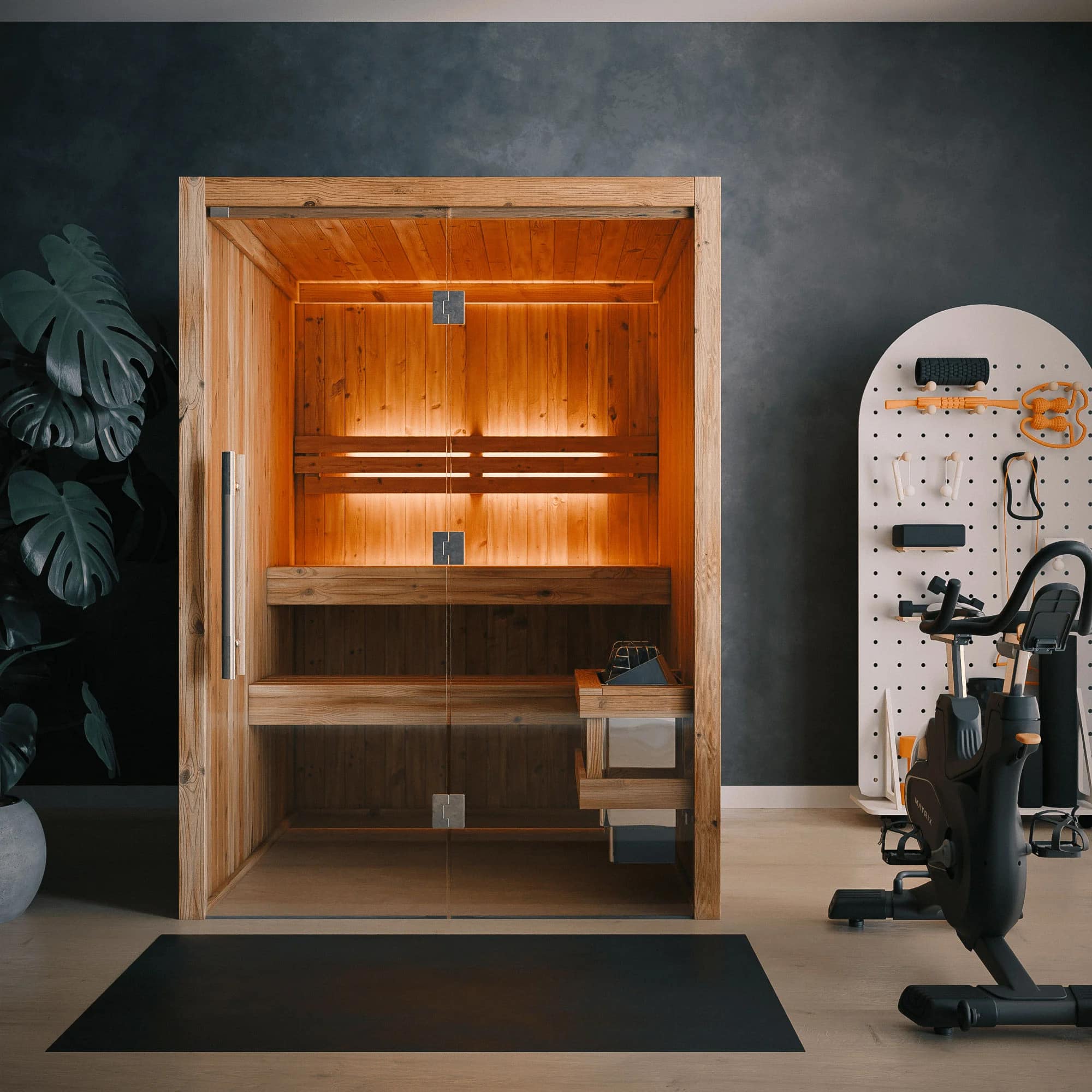 Almost Heaven Aurora 3-Person Indoor Sauna